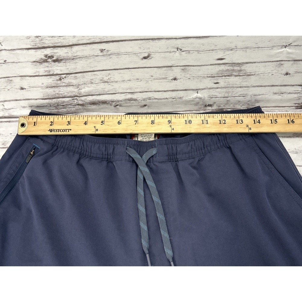 LL Bean Multisport Pants Men's Medium Blue Woven Straight Leg Stretch Hiking - Picture 5 of 11